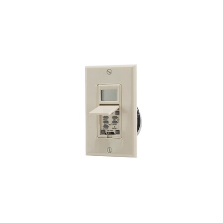 Nsi DIGITAL WALL SW TIMER 120V, LT ALMOND, SS720AA
